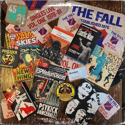 The Fall - Singles Live Vol.1 78 - 81 [VINYL] Black Vinyl - Brand New