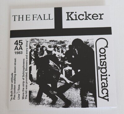 THE FALL - KICKER CONSPIRACY / NEW PURITAN EP - 2 x 7" VINYL SINGLES mark e smi