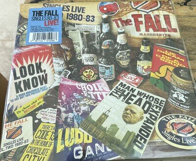 The Fall - Singles Live Vol. 2 80-83 - RED/BLUE Vinyl + SIGNED PRINT + BOOKLET