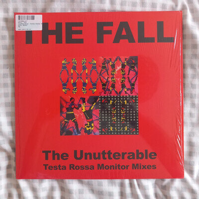 The Fall - The Unutterable -Testa Rossa Mixes - Gatefold LP LIMITED RSD 2019