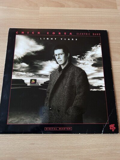 The Chick Corea Elekric Band-Light Years-vinyl LP-GRP Records 1986-VG/VG