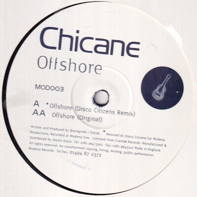 BREAKBEAT -- CHICANE --OFFSHORE --UK 12