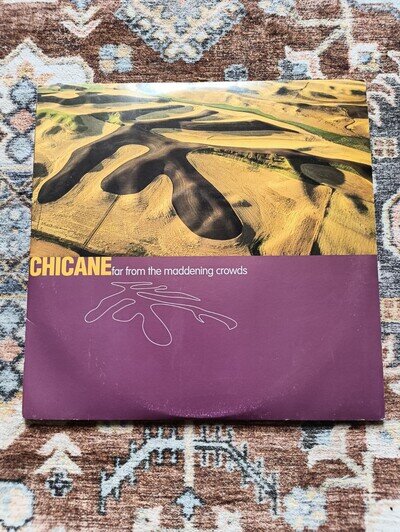 CHICANE - Far From the Maddening Crowds - Double Vinyl LP - Rare!