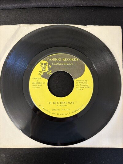 Caldwell Myrick - Rare Chicago 70s Soul 45 (Clips Included)