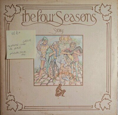 The Four Seasons Story Vinyl Record VG/G+ PS 7000 1975
