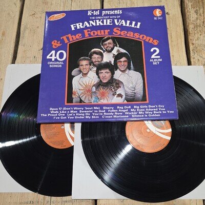 Frankie Valli & The Four Seasons Original 1978 Double Album, Vinyl's