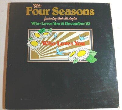 The Four Seasons – Who Loves You 1975 LP / vinyl vg++ / £5 FLAT POST