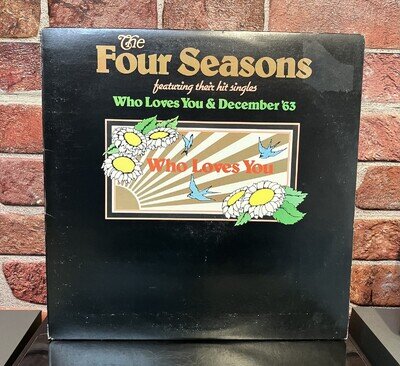 The Four Seasons Who Loves You Vinyl LP 1975 Pro Cleaned Tested (December 63)