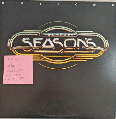 The Four Seasons Helicon Vinyl Record EX/VG+ K56350 1977
