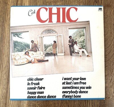 Chic 'C'est Chic' 12" Vinyl LP 1978 - Atlantic Records K50565