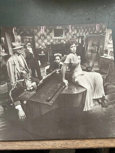 Chic Risqué LP Album Vinyl Record Atlantic Disco Funk 1979 with Inner sleeve