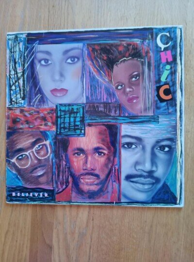 CHIC - Believer Vinyl LP 1983 - Disco Funk - Nile Rodgers GERMAN PRESS VG