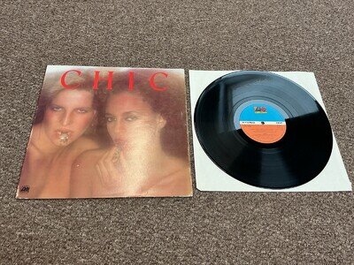 Chic-Chic 1978 1st Press UK Atlantic LP Disco Funk