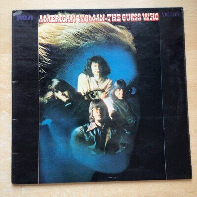 THE GUESS WHO - AMERICAN WOMAN - UK LP - 1970 - RCA - SF 8107 - PLAYS VG+