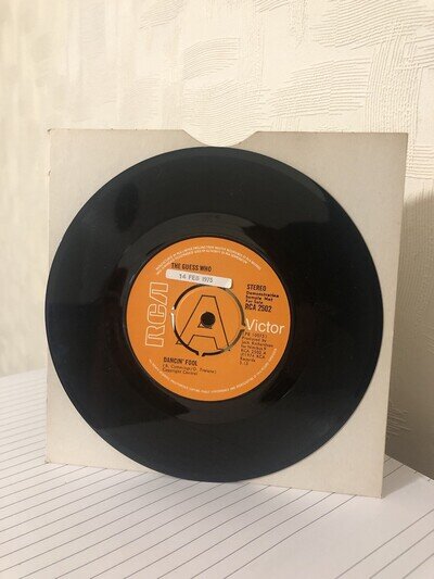 The Guess Who - Dancin’ Fool - 7” Promo Vinyl Record - UK - 1974