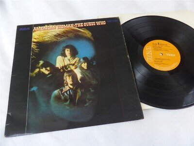 THE GUESS WHO - AMERICAN WOMAN ,RCA ,1970 ,SF8107, VG/VG+ LP