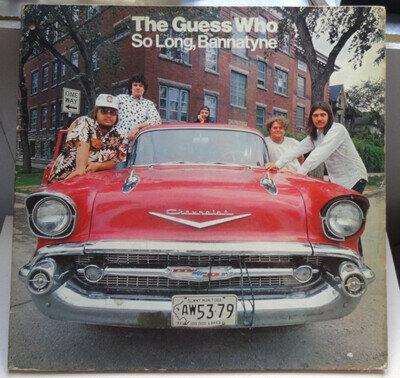 THE GUESS WHO SO LONG, BANNATYNE 12# VINYL GATEFOLD LP LSP4574 1971 US IMPORT