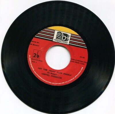 Chevelle Franklyn - Let The Tears Flow Freely (7") (Near Mint (NM or M-)) - 2791
