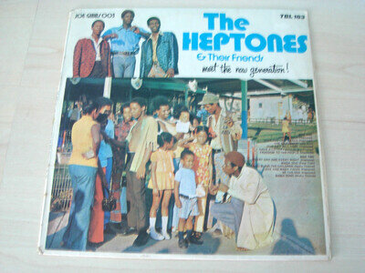 J6-REGGAE-V/A-The Heptones & Their Friends-Meet The Now Generation!–UK LP-1972-