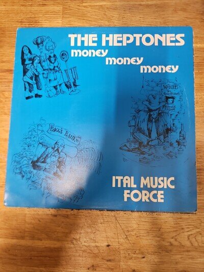 THE HEPTONES, MONEYMONEYMONEY/CEDRIC WILLIAMS/SOMETHING TO SAY 12" VG+CONDITION