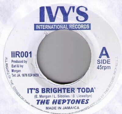 The Heptones / Heptones All Stars - It's Brighter Today (7") (Near Mint (NM or M