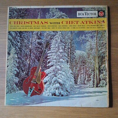 Chet Atkins - Christmas with Chet Atkins - RCA Victor 12" Vinyl LP Record Album