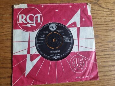Chet Atkins – Theme From "The Dark At The Top Of The Stairs" 1961 RCA 7”