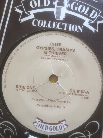 Cher EX Gypsies Tramps & Thieves Old Gold OG 91671982 Half Breed