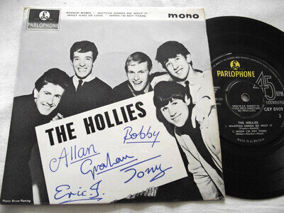 THE HOLLIES ~ THE HOLLIES ** 1964 UK PARLOPHONE 7" EP