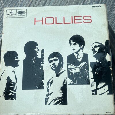 THE HOLLIES - Hollies LP 1965 UK Parlophone PMC 1261 MONO First Pressing vg+vg