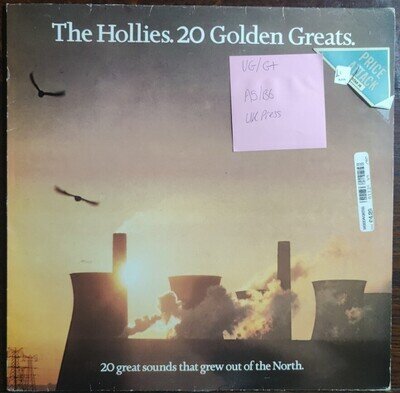 The Hollies 20 Golden Greats Vinyl Record VG/G+ EMTV11