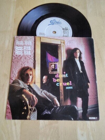 CHEAP TRICK - DON'T BE CRUEL / I KNOW WHAT I WANT 7" VINYL PICTURE SLEEVE