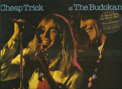 CHEAP TRICK at the budokan VINYL LP RECORD EPIC 86083 uk 1978 + 12 page booklet