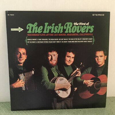 The First Of The Irish Rovers LP Vinyl
