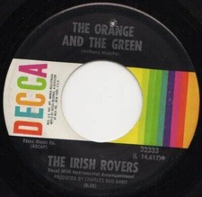 The Irish Rovers 7in Vinyl Single EX (The Puppet Song) Whiskey On A Sunday