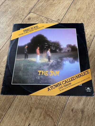 THE JAM A Town Called Malice / Precious Dutch 12" single Polydor Records 1982