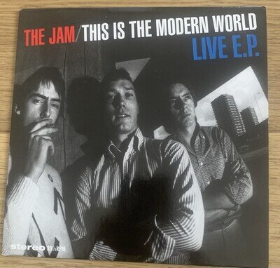 THE JAM - THIS IS THE MODERN WORLD E.P 7" YELLOW WAX MINT. CLASH MOD