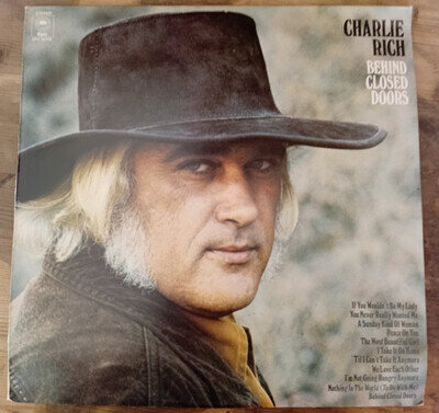 Charlie Rich Behind Closed Doors Vinyl Record 12"