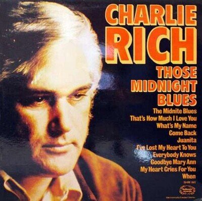 Charlie Rich – Those Midnight Blues - LP Vinyl 1974 SHM861 - ACGL EX/EX
