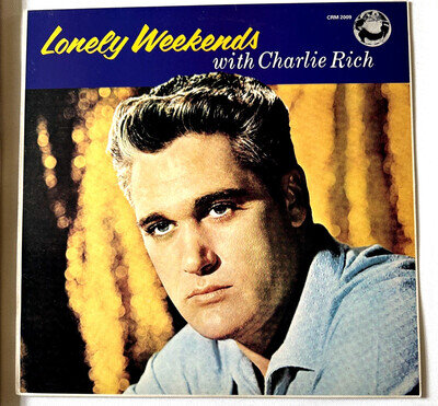 CHARLIE RICH Lonely Weekends LP Rock Folk Country VINYL RECORD N/M-VG+++