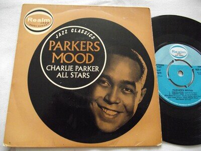 CHARLIE PARKER ALL STARS ~ PARKER'S MOOD ** 1964 UK REALM 7" EP