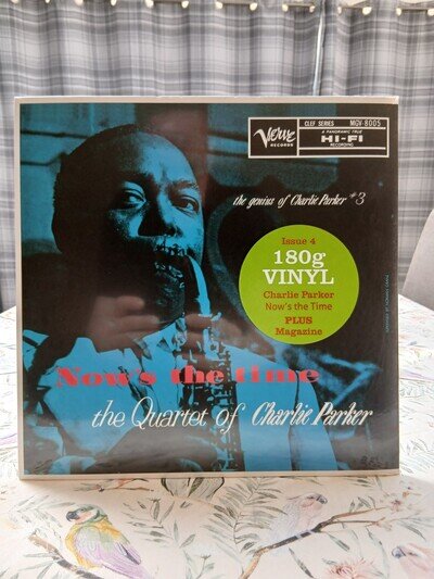 The Quartet Of Charlie Parker. Now's The Time. 1957 (2016 Reissue) Mint & Sealed
