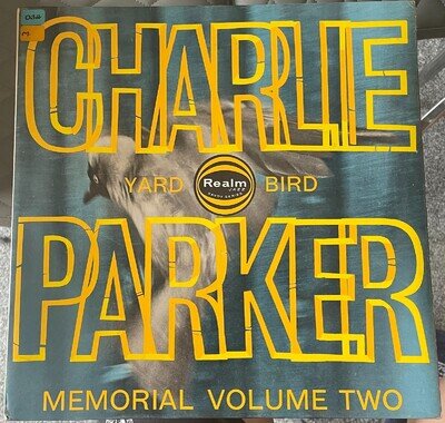 CHARLIE PARKER - Memorial Volume 2 1963 MONO