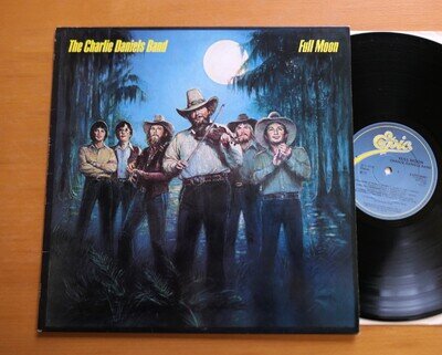 Charlie Daniels Band Full Moon 1980 Vinyl Epic EPC 84461