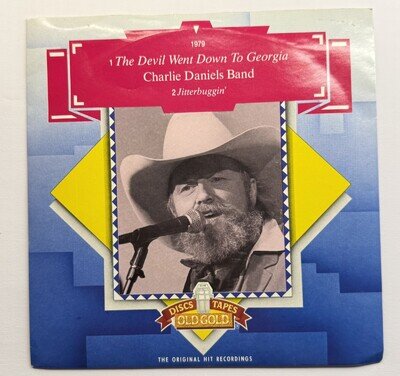 Charlie Daniels Band Devil Went Down To Georgia / Jitterbuggin Old Gold 7” EX.