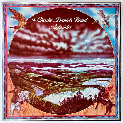 THE CHARLIE DANIELS BAND - NIGHTRIDER - 12” VINYL LP