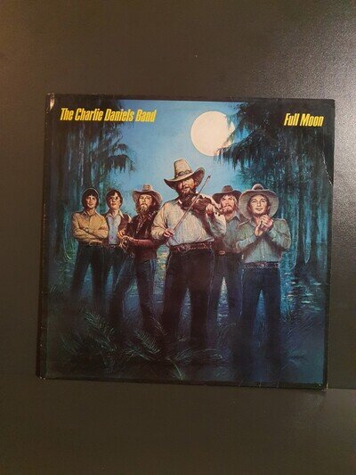 Charlie Daniels Band Full Moon 1980 Vinyl Epic EPC 84461 NM/VG