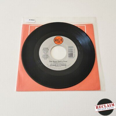 charley pride - the easy part's over 7" vinyl record VG+