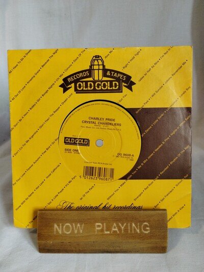 Charley Pride:Crystal Chandeliers/Does my ring hurt your finger:Re-Issue VG+ A1