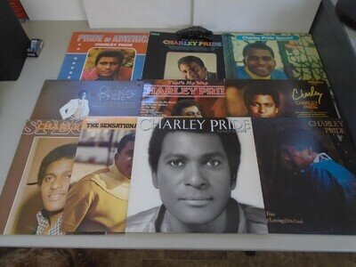 CHARLEY PRIDE 10 vinyl records bundle see listing for full details all ex